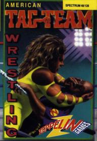 American Tag-Team Wrestling box art for ZX Spectrum